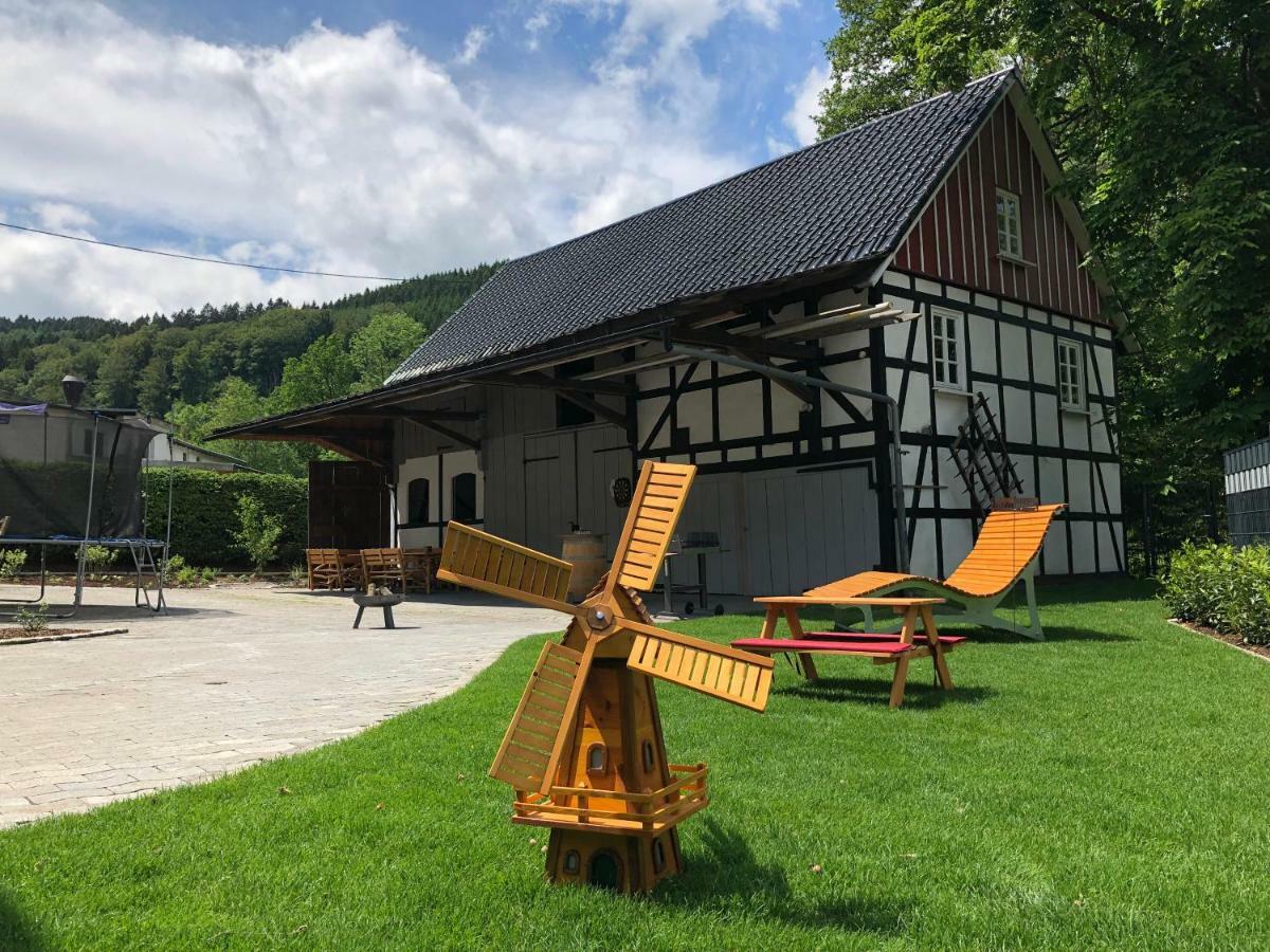 Ferienhof Donner An Der Wenne Eslohe Exteriör bild